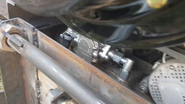 Дизельный самодельный минипогрузчик 4х4 переломной рамой. ДВС Лифан 192FD