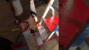 Стремянки алюминиевая НоВая Высота 3 ступени