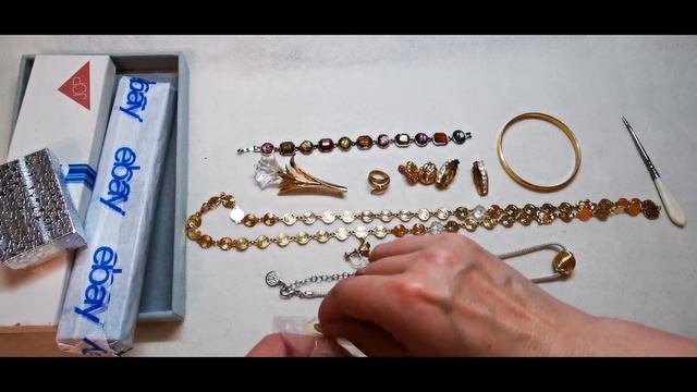 66. Отличные находки! Продолжение распаковки новой посылки с винтажной бижутерией.