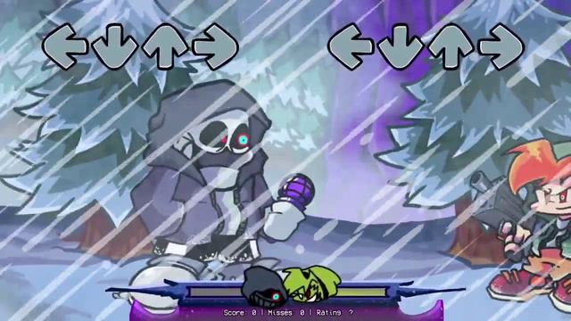 Friday night funkin dusttale best friends. Обзор на мод! Обзор модов #7. смотреть онлайн