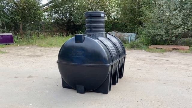 Пластиковая накопительная емкость для подземной установки D 3000 - Полимер Групп