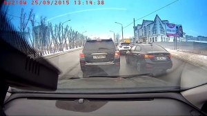 Быдло на встречке!!