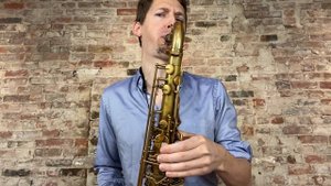 How does the Yanagisawa 991 Unlacquered Tenor Really Sound? Play Test! www.newyorksax.com