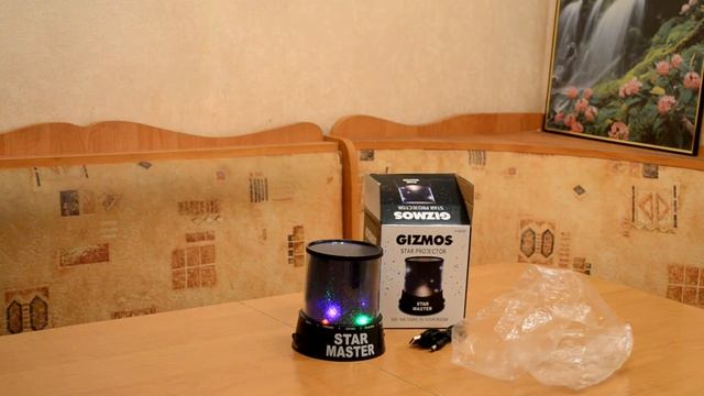 Проектор - ночник звездного неба Star Master смотреть онлайн