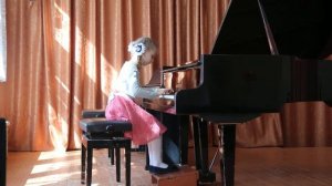 Г. Гендель "Шалость", Захарова Ульяна, 7 лет,ДШИ № 3 г. Курска