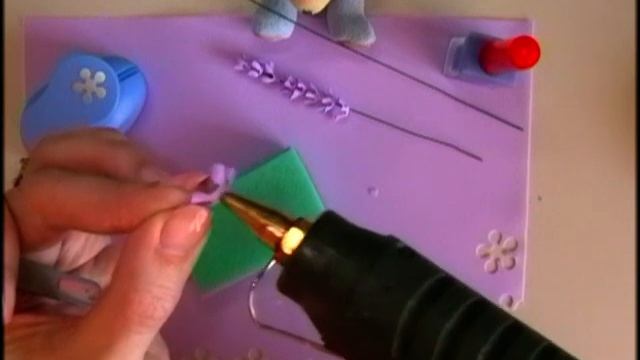 ЛАВАНДА из фоамирана, простой способ. Нежные веточки лаванды классно смотрятся в оформлении подарко смотреть онлайн