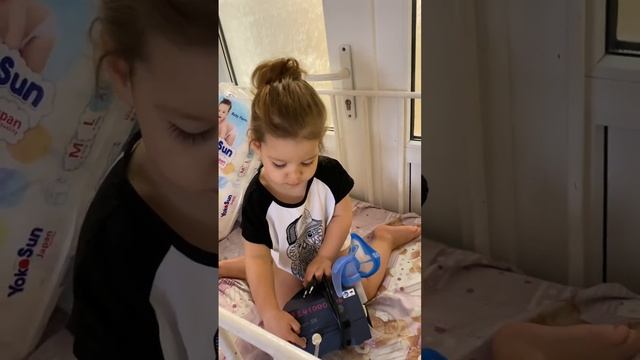 МЫ В БОЛЬНИЦЕ?НЕ ХОЧЕТ ИНГАЛЯЦИИ?♀️ смотреть онлайн