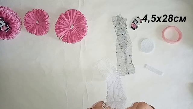 Канзаши Бантики пушистики из фоамирана // Зефирки //Бантики из фоамирана//Foamyran fur bows//DIY смотреть онлайн