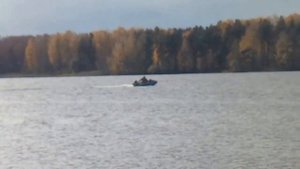 Обкатка лодочного мотора Сеа Про 4 лодка адмирал 305 на Волге