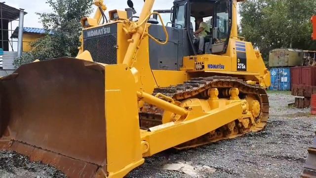 Обкатка Бульдозера Komatsu D275 (D-275) A-5 после ремонта