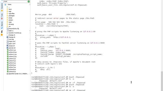 how to setup a password protection URL of nginx смотреть онлайн