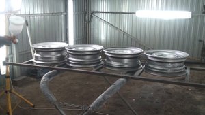 КРАСИМ ШТАМПОВАННЫЕ ДИСКИ.