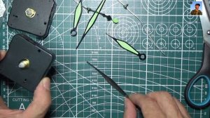 Бесшумный часовой механизм со светящимися стрелками с Алиэкспресс Silent clockwork Aliexpress