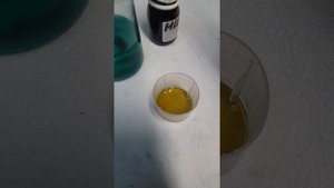 проверка пустого раствора хлорным оловом. Результат озадачел