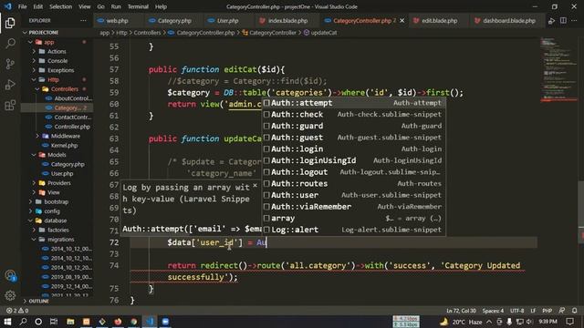 23 Laravel tutorial | Laravel CRUD | Query Builder Edit & Update Data