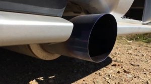 Ganador Titan Rouge Exhaust Forester SF5 STI