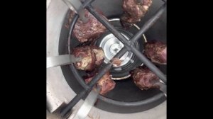 Зимой в тандыре шашлык из говядины за 2 часа