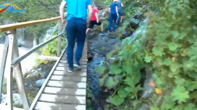 Водопад Чёртова мельница. Ущелье Аманауз. Домбай и пешеходные туристские прогулки. Часть 2