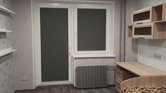 Кассетные рулонные шторы.