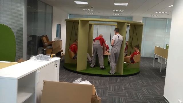 Качели в офис смотреть онлайн