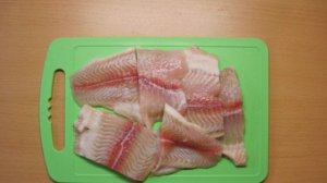 Пангасиус на сковороде