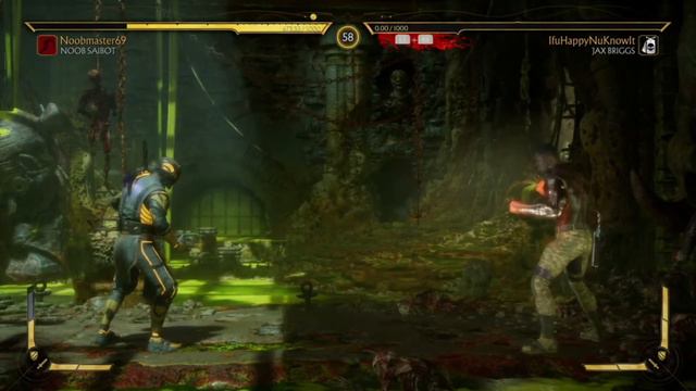 MK11 Ultimate | Noob Saibot vs Jax (Very Hard)