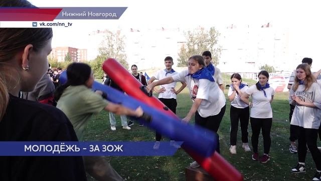 Спортивное мероприятие «Территория молодости» прошло в парке 777-летия Автозаводского района
