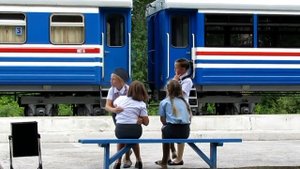 Последний рейс года. Свободненская детская железная дорога