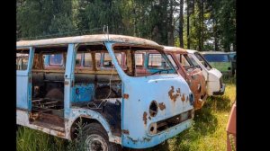 Заброшенные машины РАФ