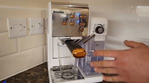 How to clean an espresso coffee machine. Breville One-touch descaling with toxic free Ecozone