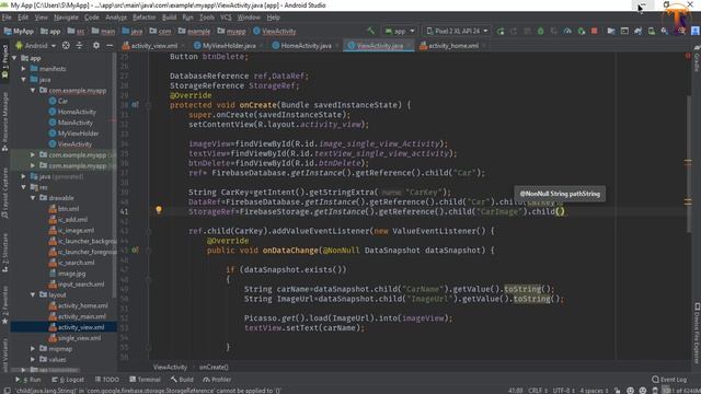 Firebase Storage & Database App -8- How Delete Data From Firebase Database & Storage By RecyclerVie смотреть онлайн