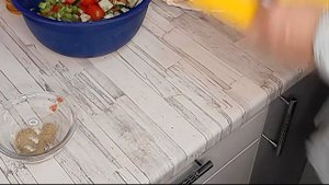 Пангасиус (морской язык) в кляре с гарниром