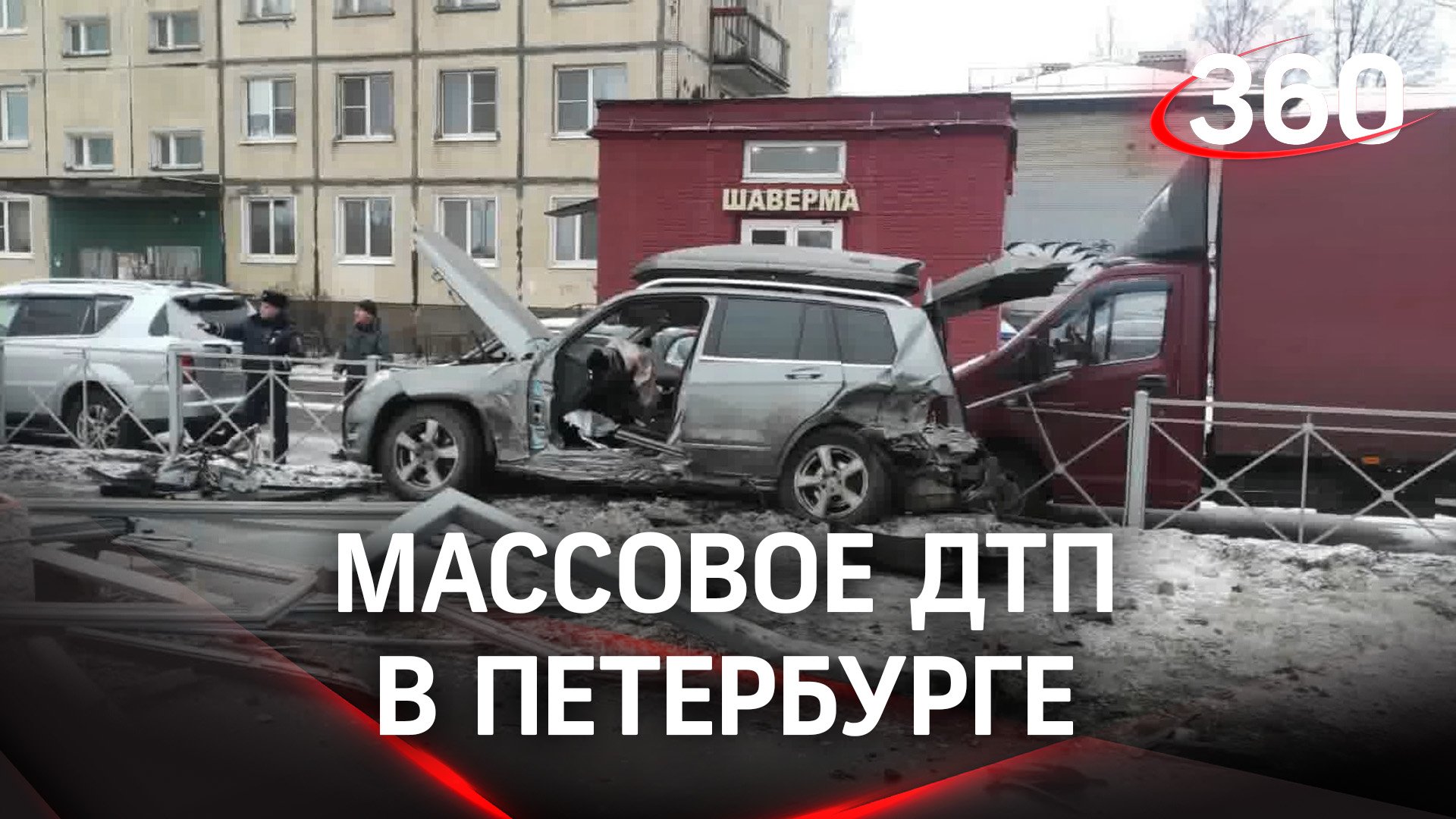 Без прав и номеров, но под градусом: ДТП с девятью машинами в Петербурге. Кадры погони