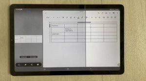 How to Insert Table in Samsung Notes - The Alternative Method