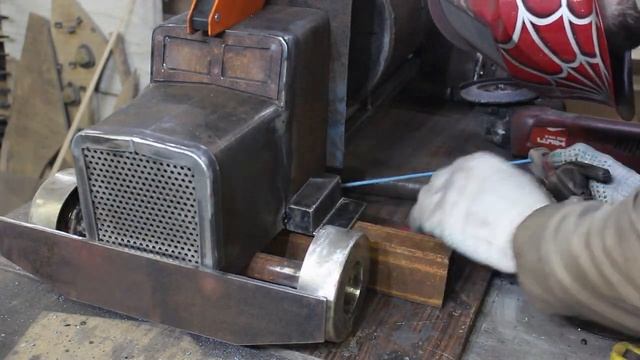 Мангал грузовик своими руками // DIY barbecue truck