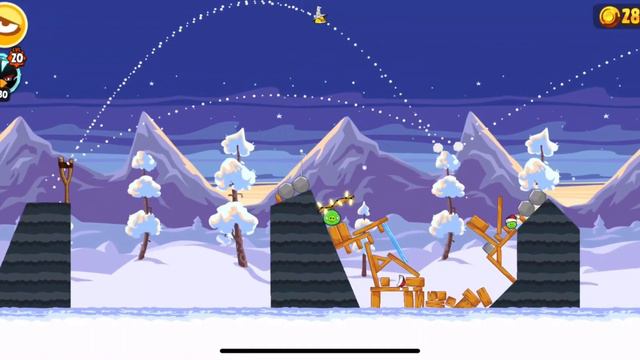 Angry Birds Seasons Wreck the halls 16-20 смотреть онлайн