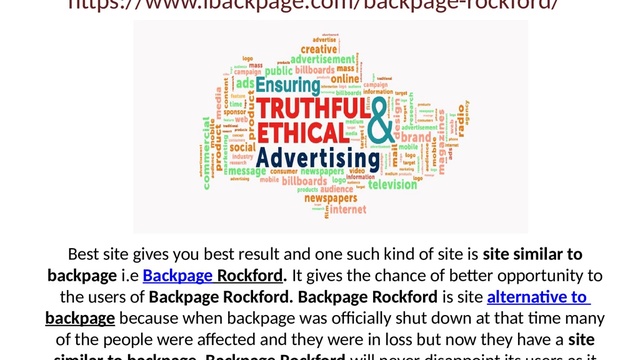 write Backpage Rockford on Google and reach on our site: https://www.ibackp...