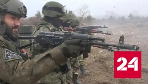 В ЛНР проводят подготовку мотострелков и бойцов штурмовых бригад - Россия 24 