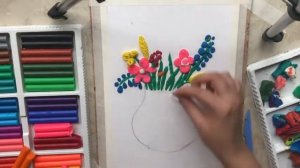 Урок 23 (пластилиновые Цветы)