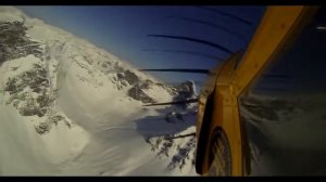 Восточный Саян. Пик Грандиозный. Хребет Крыжина. Большое Пезо. Долина реки Кизир. Апрель 2016.