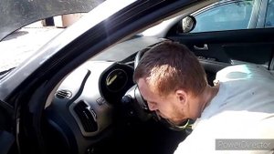 Как снять руль на кия спортаж. KIA Sportage. 13года.