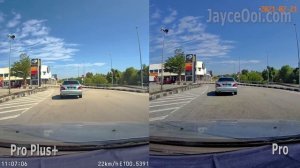 70mai Dash Cam Pro Plus+ A500S vs Pro Sony IMX335 - Hi3556 V100 Day & Night Video Sample Comparison