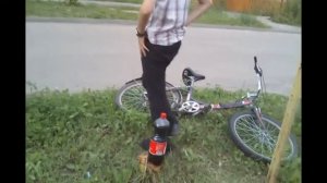 Трюки на великах