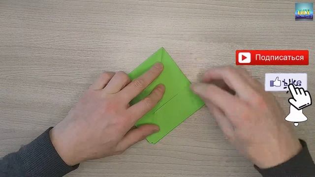 Как сделать КВАКАЮЩУЮ лягушку из бумаги? Лягушка из бумаги. Простое ОРИГАМИ. DIY смотреть онлайн
