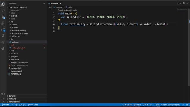 Reduce() Method in Dart | Flutter | Hindi смотреть онлайн