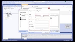 Create or generate Android APK file | Xamarin | Visual Studio 2019