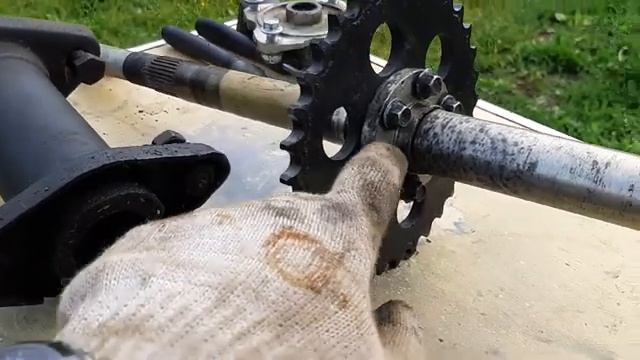 День 7: ЗАМЕНА задних подшипников оси Motoland all road 200.