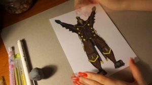 Warframe Speed Drawing   Vauban Prime Praisin' the Sun (2016)