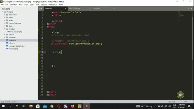 Introduction to PHP functions | How to write functions in PHP?