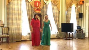 Дунаевский "Под луной золотой" дуэт Марины Орловой и Яны Быковой